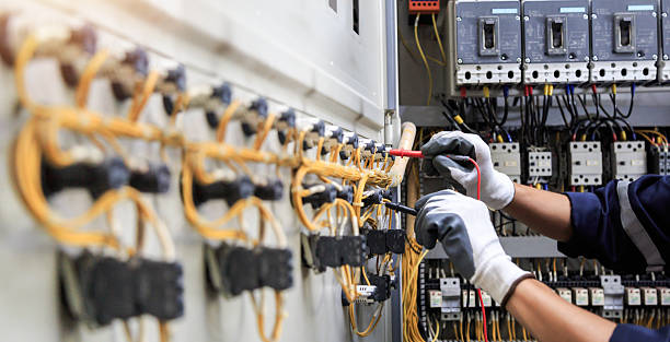 Professional Electrician technician working in Larch Way, WA